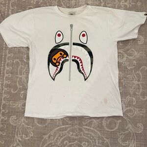 White Graphic Kids T-Shirt